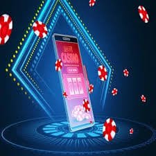 Filipino player spinning slot game reels on mobile browser